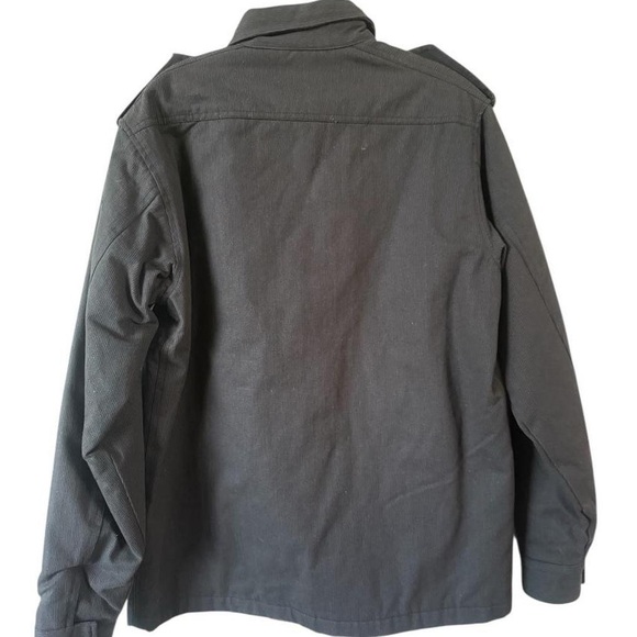 MXM Men's Black Military Field Jacket - Picture 5 of 10